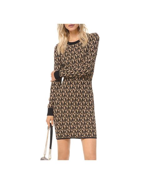 michael kors rose pochois jacquard dress worn on tv|michael kors dresses.